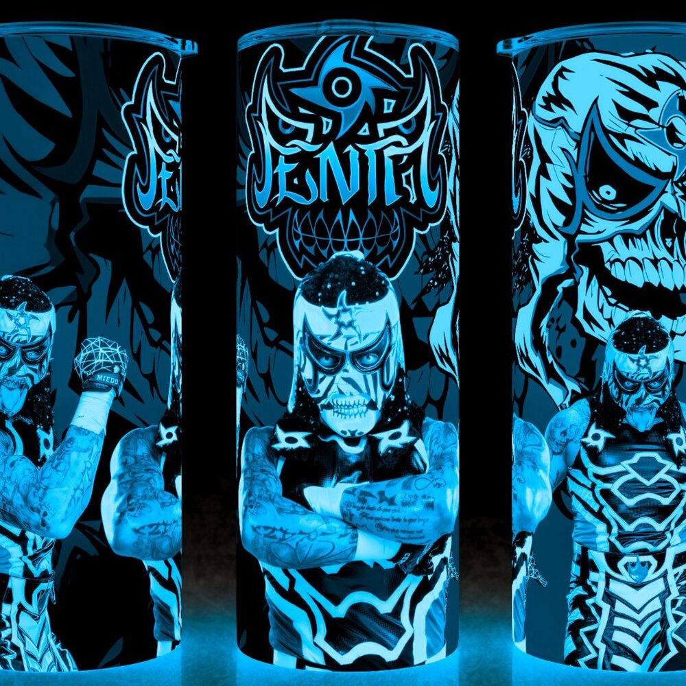 Glow in the Dark Penta Wrestling Champion Cup Mug Tumbler 20oz